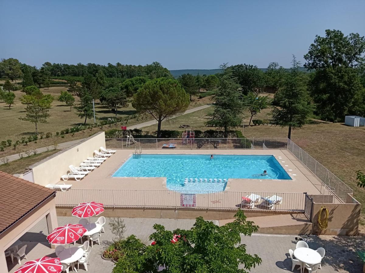 Camping La Rouviere Les Pins Vagnas Buitenkant foto