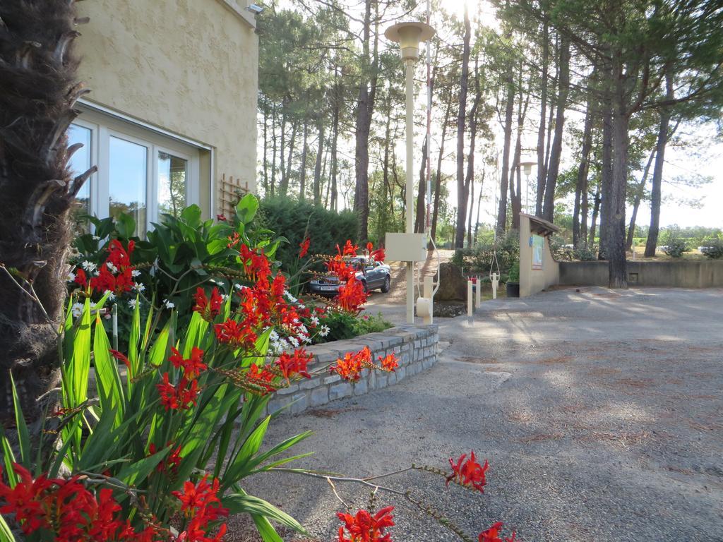 Camping La Rouviere Les Pins Vagnas Buitenkant foto